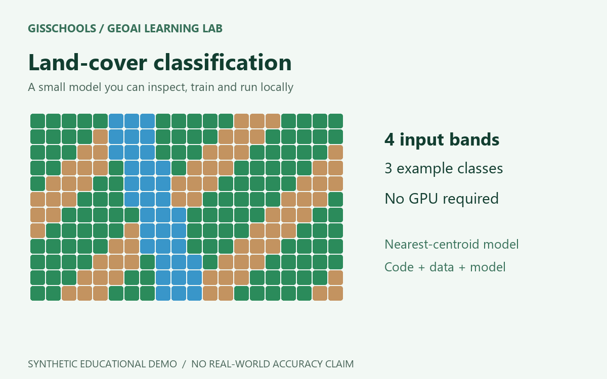 Synthetic Land-cover Classifier - Learning Demo